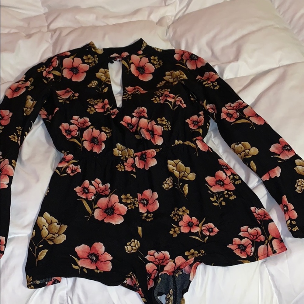 Floral romper